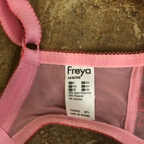 NWOT Freya Boho Underwired Non Padded Balcony 1921 - Picture 4 of 5